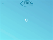 Tablet Screenshot of frdl.org.au